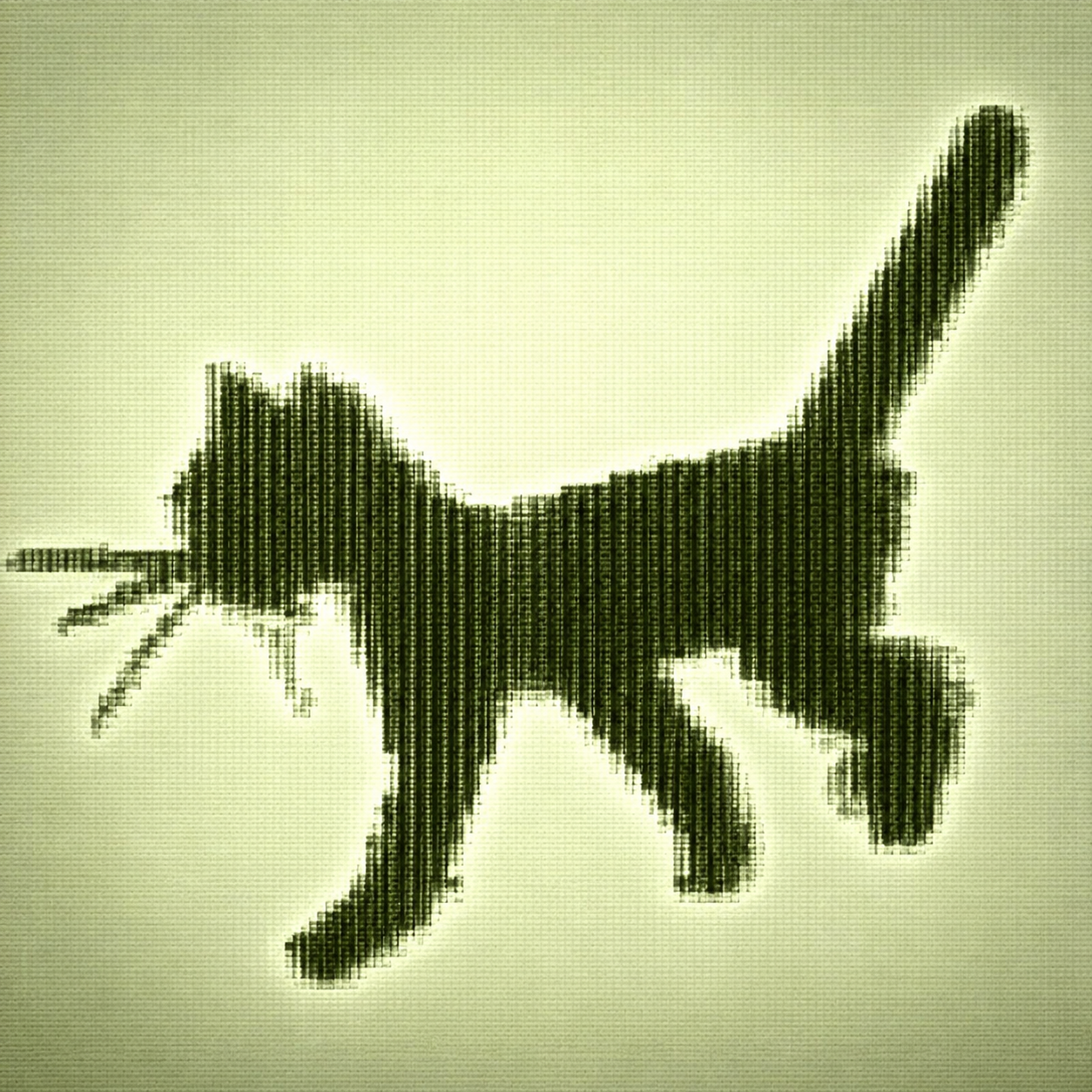Kitty, the 1968 computer-animated cat rendered on a Soviet BESM-4 mainframe
